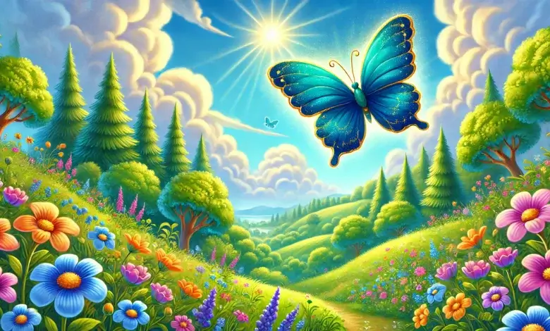 Bulutlara Dokunan Kelebek Masalı Kelebek Masalı