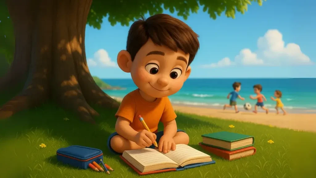 Faruk’un Tatildeki Keşfi Masalı Faruk'un Tatildeki Keşfi Masalı